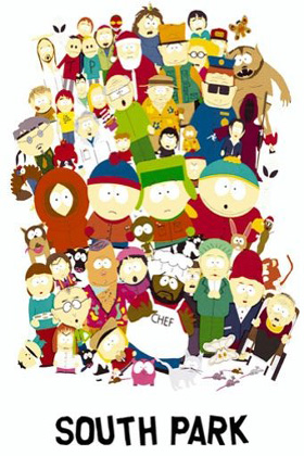 South Park DVD seasons 1-15-poster