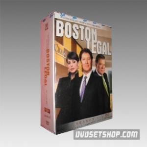 Boston Legal Seasons 1-4 DVD Boxset