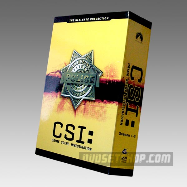 CSI Lasvegas Seasons 1-8 DVD Boxset