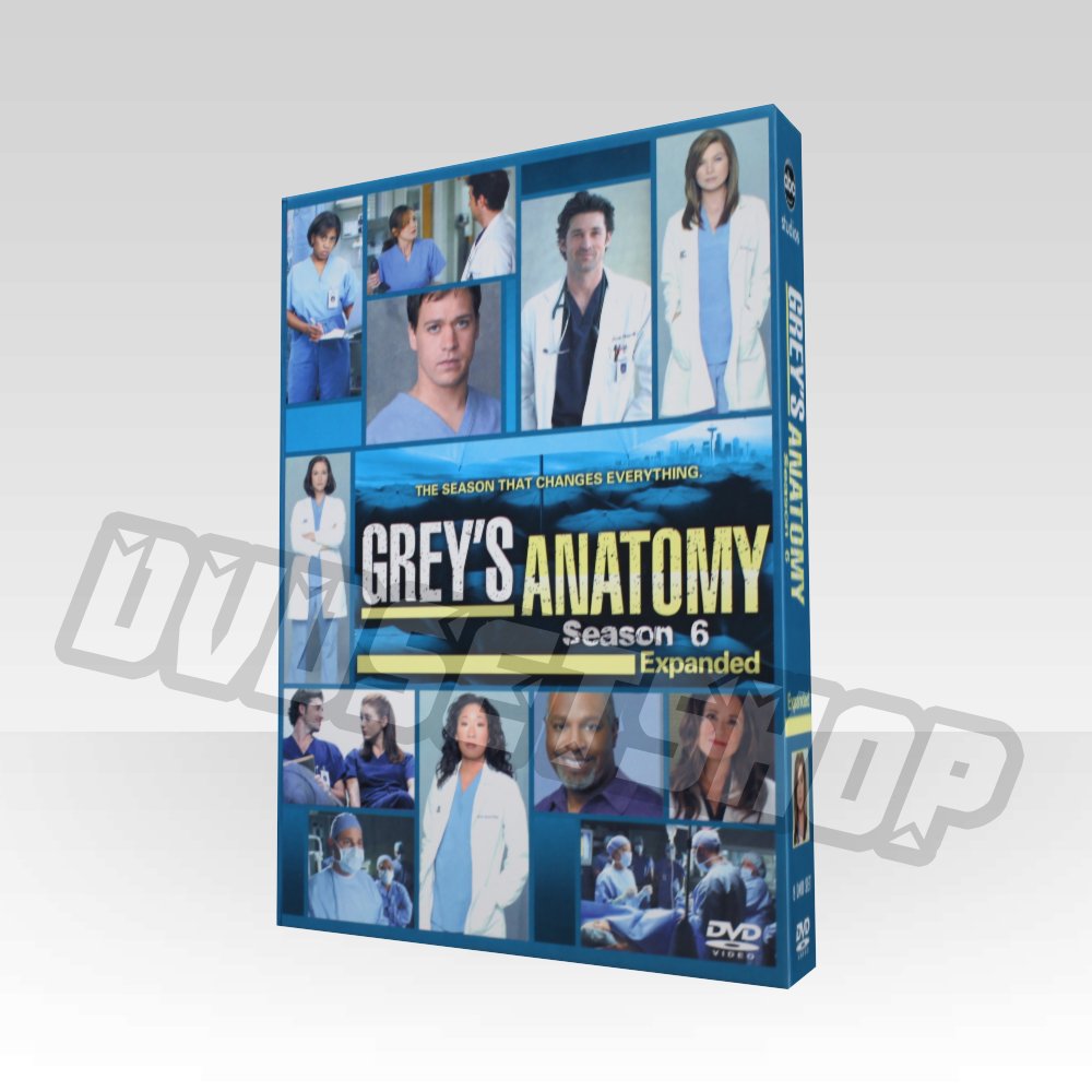 Grey's Anatomy Season 6 DVD Boxset