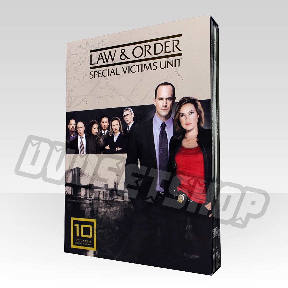 Law & Order Special Victims Unit Season 10 DVD Boxset