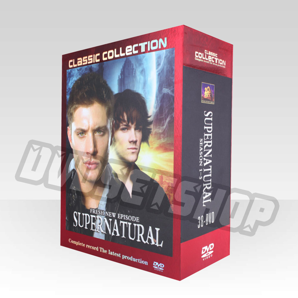 Supernatural Seasons 1-5 DVD Boxset