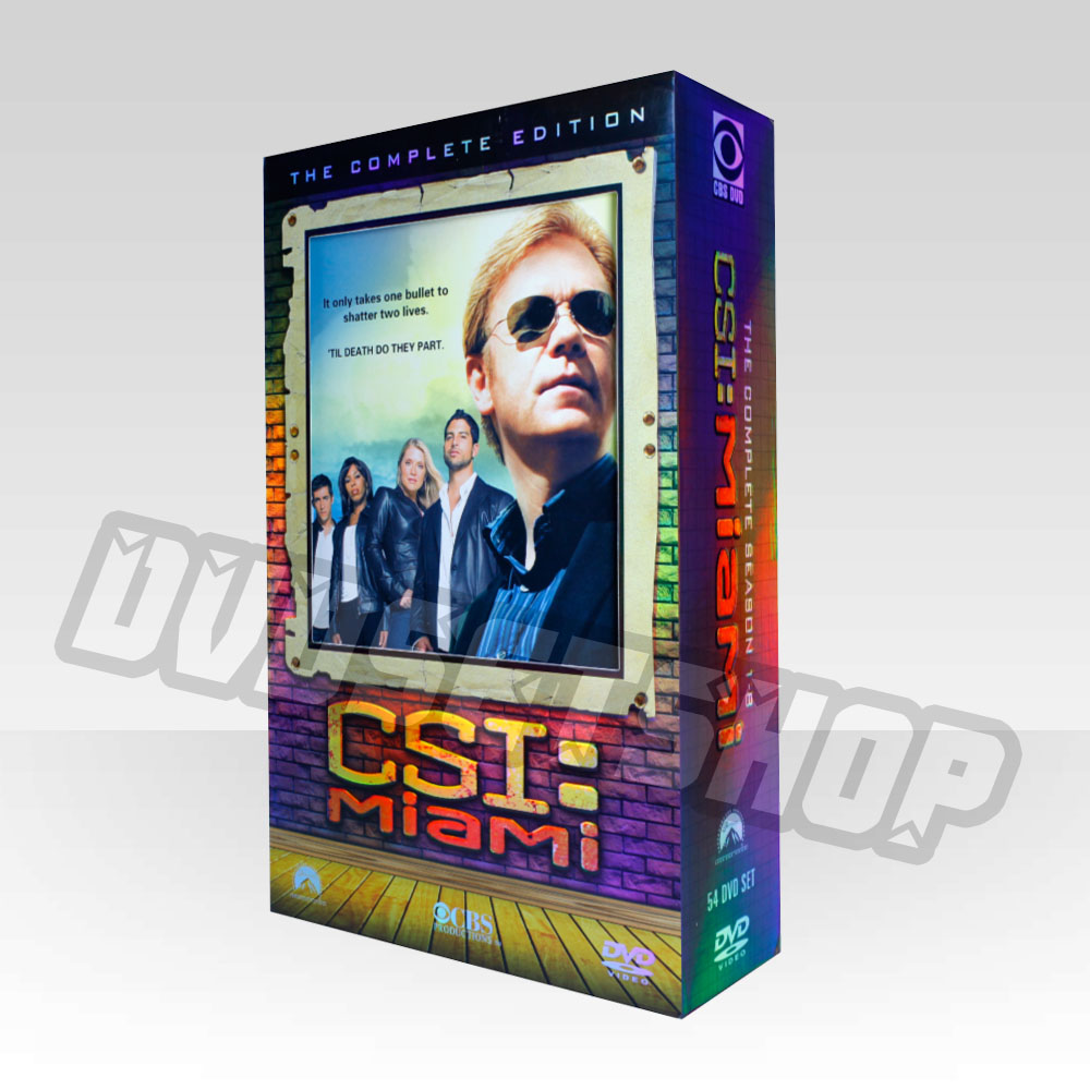 CSI Miami Seasons 1-8 DVD Boxset