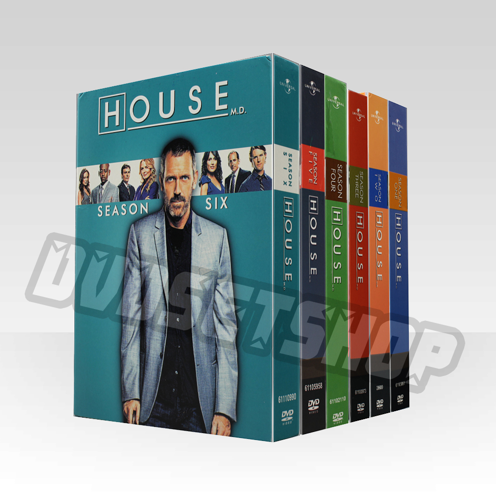 House MD Seasons 1-6 DVD Boxset