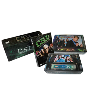CSI Complete Series DVD Box Set - Las Vegas 1-14, Miami 1-10, New York 1-8