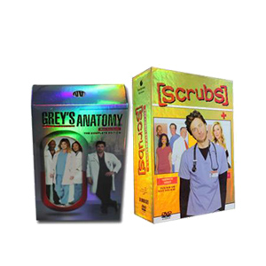 Grey's Anatomy Seasons 1-10 & Scrubs Seasons 1-9 DVD Box Set