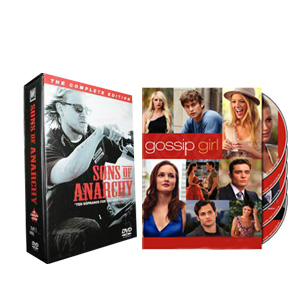 Sons of Anarchy Season 4 & Gossip Girl Season 5 DVD Box Set