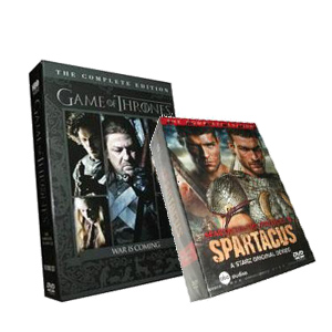 Game Of Thrones Seasons 1-2 & Spartacus DVD Collection DVD Box Set