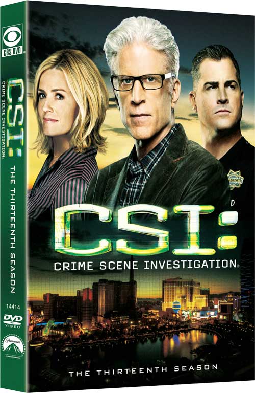 CSI Lasvegas Seasons 14 DVD Box Set