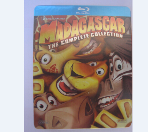 Madagascar Complete 1-3 DVD Box Set [Blu-ray]